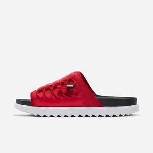 Claquette Nike Asuna Noir 7359-842 Black/University Red/White Homme | EZN-58234846